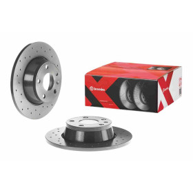 BREMBO Brzdový kotouč děrovaný Ø286mm 08.9769.1X_thumb2