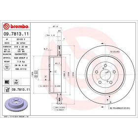 BREMBO Brzdový kotouč větraný Ø316mm 09.7813.11_thumb2