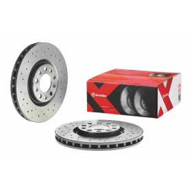 BREMBO Brzdový kotouč děrované/vnitřně chladené Ø305mm 09.9363.2X_thumb2