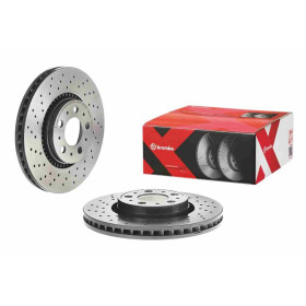 BREMBO Brzdový kotouč děrované/vnitřně chladené Ø305mm 09.9130.1X_thumb2