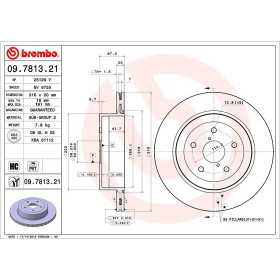 BREMBO Brzdový kotouč větraný Ø316mm 09.7813.21_thumb2