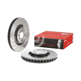 BREMBO Brzdový kotouč děrované/vnitřně chladené Ø375mm 09.A960.21_thumb2