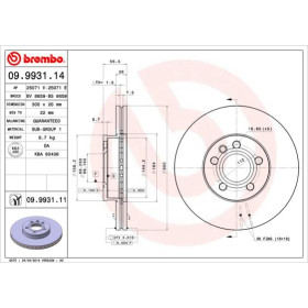 BREMBO Brzdový kotouč větraný Ø300mm 09.9931.11_thumb2