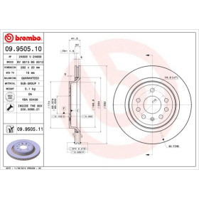 BREMBO Brzdový kotouč větraný Ø292mm 09.9505.11_thumb2