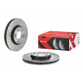 BREMBO Brzdový kotouč děrované/vnitřně chladené Ø300mm 09.A532.2X_thumb2