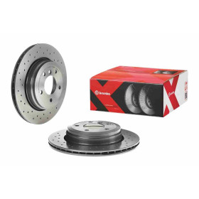 BREMBO Brzdový kotouč děrované/vnitřně chladené Ø320mm 09.9425.1X_thumb2