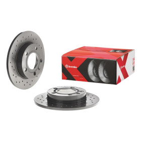 BREMBO Brzdový kotouč děrovaný Ø245mm 08.9136.1X_thumb2