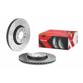 BREMBO Brzdový kotouč děrované/vnitřně chladené Ø308mm 09.9369.1X_thumb2