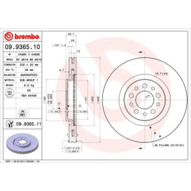 BREMBO Brzdový kotouč větraný Ø330mm 09.9365.11_thumb2