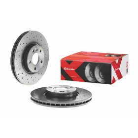 BREMBO Brzdový kotouč děrované/vnitřně chladené Ø300mm 09.A427.1X_thumb2