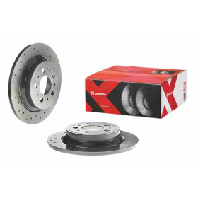 BREMBO Brzdový kotouč děrovaný Ø288mm 08.7765.1X_thumb2