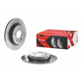 BREMBO Brzdový kotouč děrovaný Ø280mm 08.9975.1X_thumb2