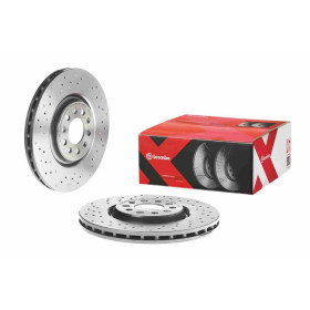 BREMBO Brzdový kotouč děrované/vnitřně chladené Ø330mm 09.9365.2X_thumb2