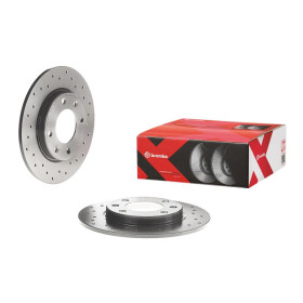 BREMBO Brzdový kotouč děrovaný Ø247mm 08.5334.1X_thumb2