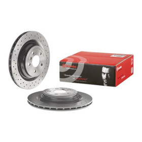 BREMBO Brzdový kotouč děrované/vnitřně chladené Ø330mm 09.A959.21_thumb2