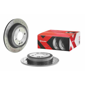 BREMBO Brzdový kotouč děrovaný Ø259mm 08.9163.1X_thumb2