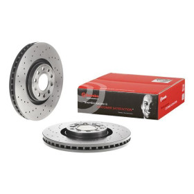 BREMBO Brzdový kotouč děrované/vnitřně chladené Ø320mm 09.A813.11_thumb2