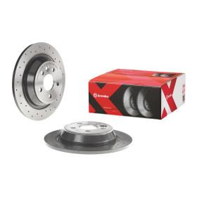 BREMBO Brzdový kotouč děrovaný Ø302mm 08.A540.1X_thumb2