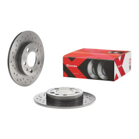 BREMBO Brzdový kotouč děrovaný Ø239mm 08.9148.1X_thumb2