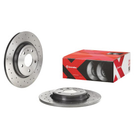 BREMBO Brzdový kotouč Brembo Xtra - vrtaný 08.D060.1X_thumb2