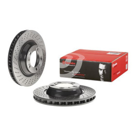 BREMBO Brzdový kotouč děrované/vnitřně chladené Ø340mm 09.D932.11_thumb2