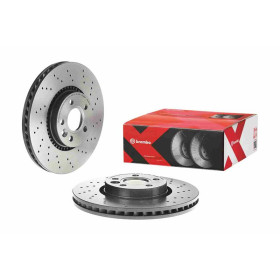 BREMBO Brzdový kotouč děrované/vnitřně chladené Ø316mm 09.A426.1X_thumb2