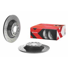 BREMBO Brzdový kotouč děrovaný Ø302mm 08.8843.2X_thumb2