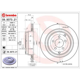 BREMBO Brzdový kotouč větraný Ø354mm 09.9373.21_thumb2