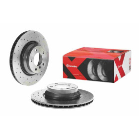 BREMBO Brzdový kotouč děrované/vnitřně chladené Ø330mm 09.A259.1X_thumb2