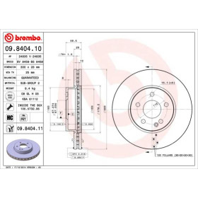 BREMBO Brzdový kotouč větraný Ø300mm 09.8404.11_thumb2