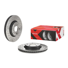 BREMBO Brzdový kotouč děrované/vnitřně chladené Ø295mm 09.A914.1X_thumb2