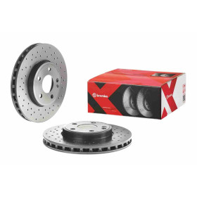 BREMBO Brzdový kotouč děrované/vnitřně chladené Ø295mm 09.B344.4X_thumb2