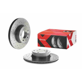 BREMBO Brzdový kotouč děrované/vnitřně chladené Ø312mm 09.B337.2X_thumb2