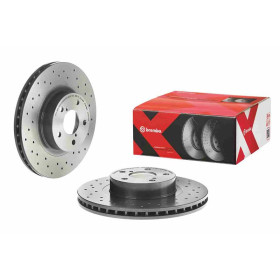 BREMBO Brzdový kotouč děrované/vnitřně chladené Ø276mm 09.5674.2X_thumb2