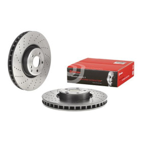 BREMBO Brzdový kotouč děrované/vnitřně chladené Ø360mm 09.B474.11_thumb2