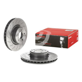 BREMBO Brzdový kotouč děrované/vnitřně chladené Ø330mm 09.A353.11_thumb2