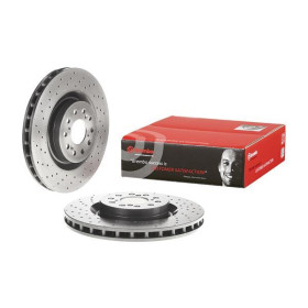 BREMBO Brzdový kotouč děrované/vnitřně chladené Ø350mm 09.C338.11_thumb2