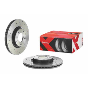 BREMBO Brzdový kotouč děrované/vnitřně chladené Ø300mm 09.9468.2X_thumb2