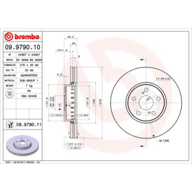 BREMBO Brzdový kotouč větraný Ø276mm 09.9790.11_thumb2