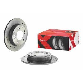 BREMBO Brzdový kotouč děrovaný Ø262mm 08.C172.2X_thumb2