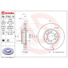 BREMBO Brzdový kotouč větraný Ø290mm 09.7723.10_thumb2