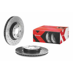 BREMBO Brzdový kotouč děrované/vnitřně chladené Ø300mm 09.9468.1X_thumb2