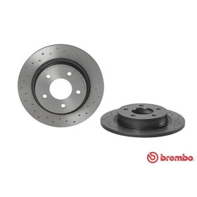 BREMBO Brzdový kotouč děrovaný Ø280mm 08.9975.2X_thumb2