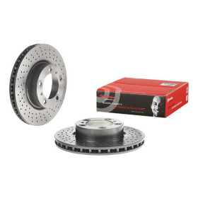 BREMBO Brzdový kotouč děrované/vnitřně chladené Ø315mm 09.D805.11_thumb2