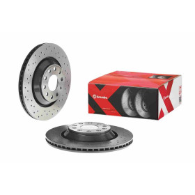 BREMBO Brzdový kotouč děrované/vnitřně chladené Ø310mm 09.A200.1X_thumb2