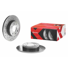 BREMBO Brzdový kotouč děrovaný Ø240mm 08.5085.1X_thumb2