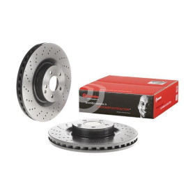 BREMBO Brzdový kotouč děrované/vnitřně chladené Ø350mm 09.A817.11_thumb2