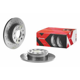 BREMBO Brzdový kotouč děrovaný Ø256mm 08.9488.1X_thumb2