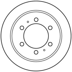 TRW Brzdový kotouč plný Ø299mm DF4133_thumb2