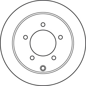 TRW Brzdový kotouč plný Ø262mm DF4973_thumb2